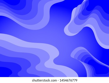 Abstract art illustration 3d, vector design layout for presentation