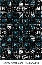 Abstract art leaf vector illustration design wallpaper background