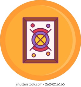 Abstract art Line vector Icon Design
