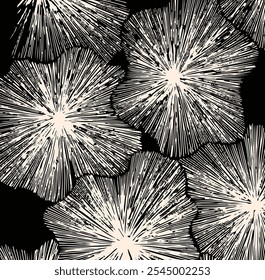 abstract art lines background. monochrome stripes