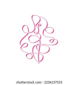 abstract art logo vector design