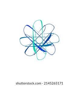 abstract art modern logo design