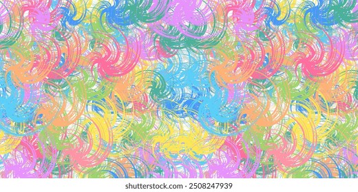 abstract art multicolor pattern, artistic multicolored for background