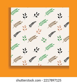 Abstract art nature background vector. Modern shape line art wallpaper. leaves and floral pattern design for summer sale banner , wall art, prints and fabrics.