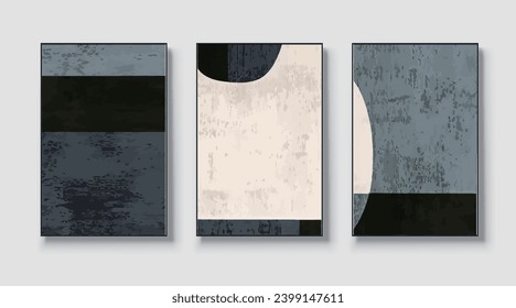 Abstract art painting. Retro grunge texture design. Wallpapers, carpets, creative designs. Vector