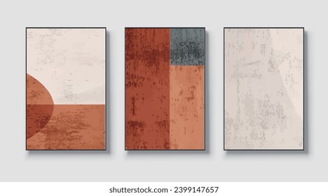 Abstract art painting. Retro grunge texture design. Wallpapers, carpets, creative designs. Vector