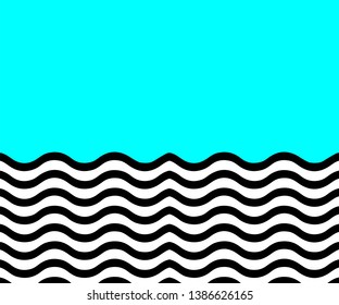 Abstract art pattern color striped.