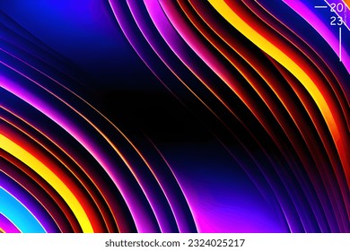 Abstract art pattern of golden purple colors tone. Background landscape and line colors. Set of cards and posters. SSTKbold