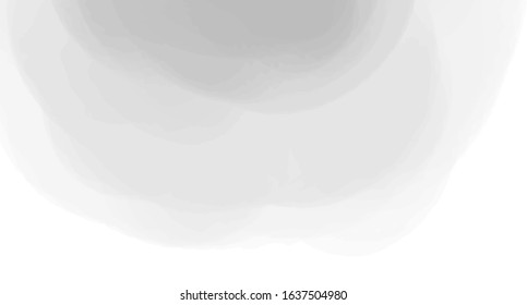 Abstract art pattern. Hand drawn painted stain. Banner design. Black and white illustration