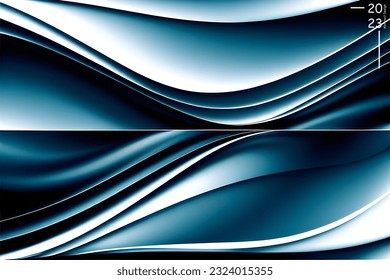 Abstract art pattern of harbor colors tone. Background landscape and line colors. Set of cards and posters. SSTKbold