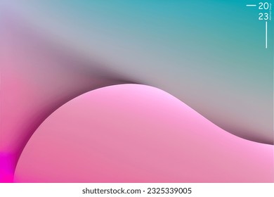 Abstract art pattern of pinkish blue colors tone. Background landscape and line colors. Set of cards and posters. SSTKabstract