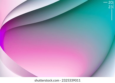 Abstract art pattern of pinkish blue colors tone. Background landscape and line colors. Set of cards and posters. SSTKabstract