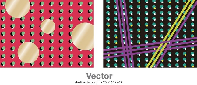 abstract art pattern pop graphic design vector elements fashion