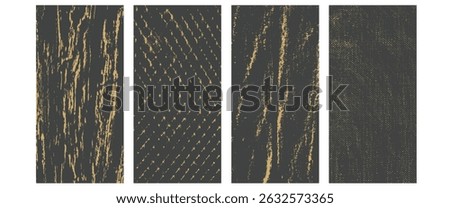 Abstract art pattern texture. Gold and black splash brush stroke background vector. Natural line banner design in vinyage style.