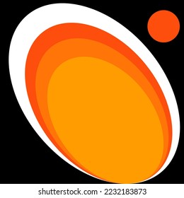 Abstract art posters for an art exhibition: music, literature or painting. Vector illustrations of shapes, spots and textures for backgrounds