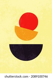 Abstract Art Print, Minimalist , Modern Art, Circle , Abstract , Circle Shapes, Abstract Wall Art, Half Circle, Abstract Circles