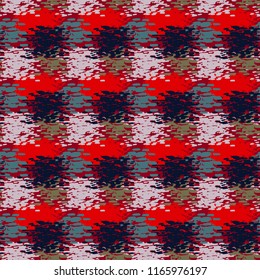 Abstract art seamless pattern. Background texture. Paint spots. Distressed, grunge print