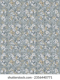 Abstract art seamless pattern, paint stains. Watercolor background, painting. Chaotic, random brush strokes, paint spots. Distressed texture, wallpaper, wrapping
