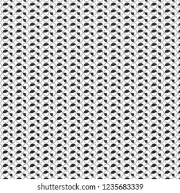 abstract art semi circle vector monochrome black and white pattern 