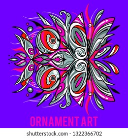 Abstract art symmetry illustration shape object vector design organic