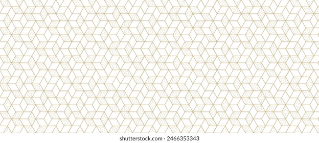 Abstract art template with geometric pattern. Line ackground in vintage style