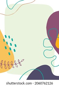 Abstract art templates. Vector background.Illustration for mobile apps, social media posts, design, banners and advertising. 