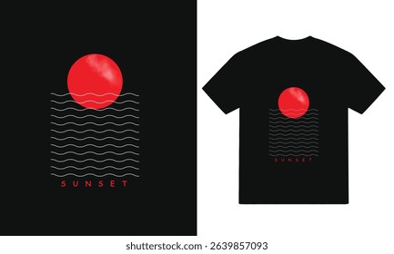 Abstract art t-shirt design for print on demand, vector illustration, abstract digital art t-shirt vector, futuristic geometric pattern, line art abstract t-shirt design, monoline vector design.

