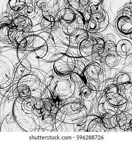 Abstract art to use as geometric patterns, backgrounds, textures. Random irregular shapes . Disarrayed, chaotic abstract backdrop.