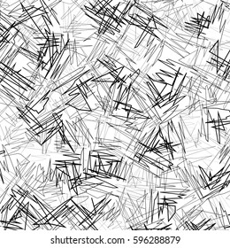 Abstract art to use as geometric patterns, backgrounds, textures. Random irregular shapes . Disarrayed, chaotic abstract backdrop.