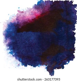 Abstract art vector background colorful spots. Ink splatter background. Elements for creative design.
