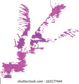 Abstract art vector background colorful spots. Ink splatter background. Elements for creative design.