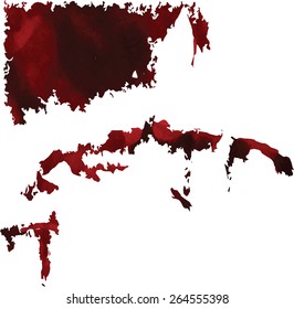 Abstract art vector background colorful spots. Ink splatter background. Elements for creative design.