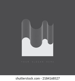 Abstract art vector, brand logo.