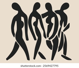 abstract art vector of human conversation