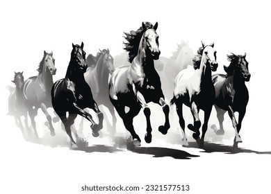 Abstract art vector illustration. SVG, black and white design, hand drawn vector illustration. black elements. modern Art. Prints, wallpapers, posters, cards, murals, rugs, hangings, prints