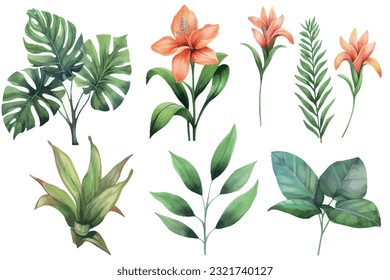Abstract art vector illustration. Watercolor painting, children's wallpaper. Hand drawn vector illustration. flowers. modern Art. Prints, wallpapers, posters, cards, murals, rugs, hangings
