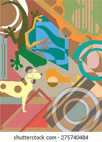 Abstract Art Vector Painting