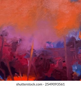 Abstract Art, Wall Paint and Background
