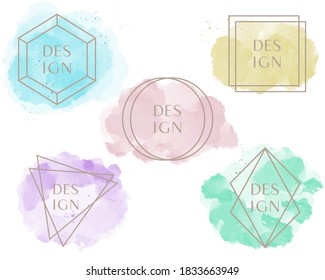 Social Media Icons Watercolor Design Hd Stock Images Shutterstock