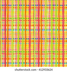 Abstract art woven, canvas seamless pattern, brushstrokes. Background texture, distress pattern, wallpaper, wrapping