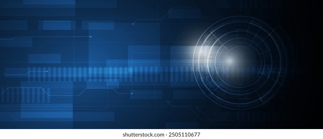 Inteligencia artificial Abstractas. Computación en la nube. Aprendizaje automático. Fondo de Web de Tecnología. Concepto virtual de fondo futurista