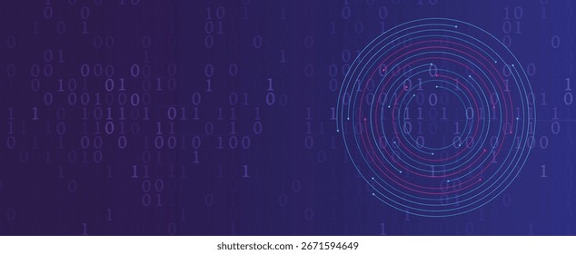 Abstract artificial intelligence concept, technology and science background