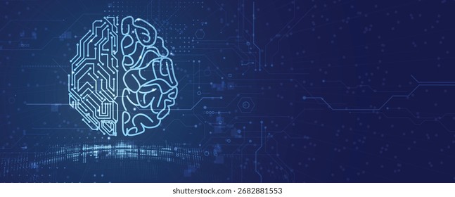 Resumo conceito de inteligência artificial, tecnologia e ciência
