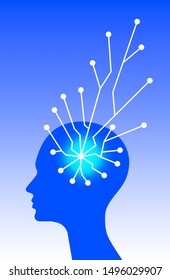 Abstract artificial intelligence. Digital technology. Virtual concept illustration 2