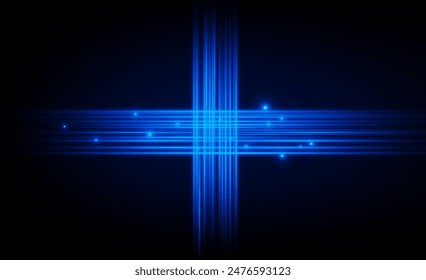 Abstract artificial intelligence Hitech Circuit board. Technology background. Central Computer Processors CPU concept. Motherboard digital chip. vector design. 