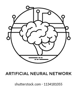 Abstract artificial intelligence, neural network