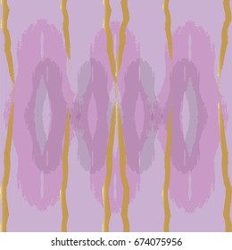 Abstract artistic backdrop of  brush strokes with gold streaks. Artistic background for surface patterns, apparel design, wallpaper, hand made card, scrapbook, poster, placard, brochure, invitation