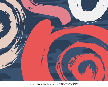 Abstract artistic background, colorful abstract vector template.