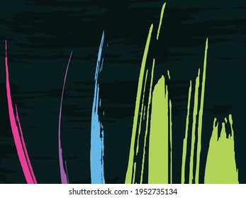 Abstrakter künstlerischer Hintergrund, bunter abstrakter Vektorbogen.