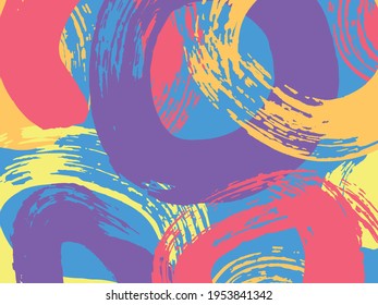 Abstract artistic background, colorful abstract vector template.